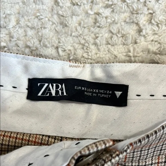 Zara Women's Tan and Brown Trousers - Picture 3 of 8